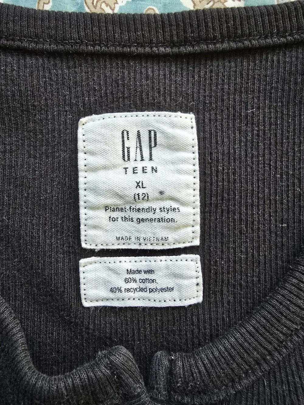 GAP Teen Ribbed Shirt Girls Size XL (12)